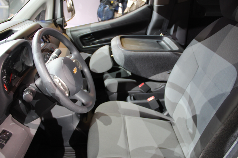 Illustration for article titled Chevy City Express Is The Coolest Cargo Carrier At Chicago Auto Show